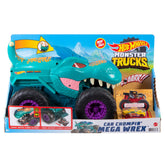 HOT WHEELS MONSTER TRUCK TRANSPORTATOR MEGA WREX